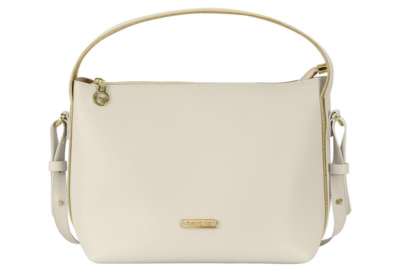 BEIRA RIO / BLANCO OFF/DORADO/BLANCO OFF / CARTERA / CAJA DE 1 UNIDADES