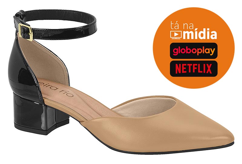 BEIRA RIO / TOSTADO 1080/NEGRO 01 / CAJA DE 12 PARES