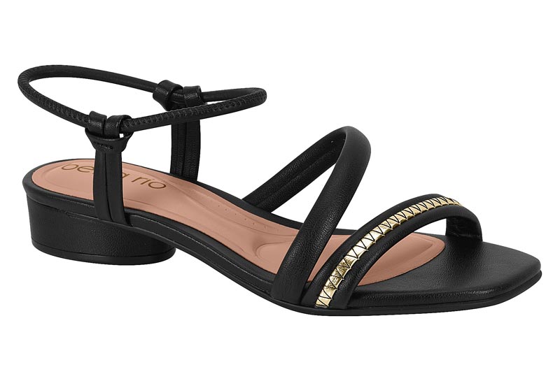 BEIRA RIO / NEGRO/ORO / CAJA DE 12 PARES