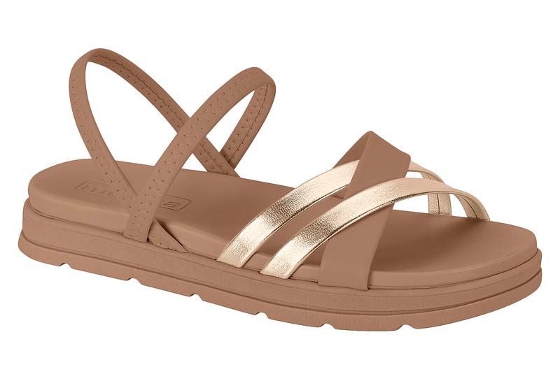 MOLECA / NUDE/ORO ROSADO/NUDE / CAJA DE 12 PARES