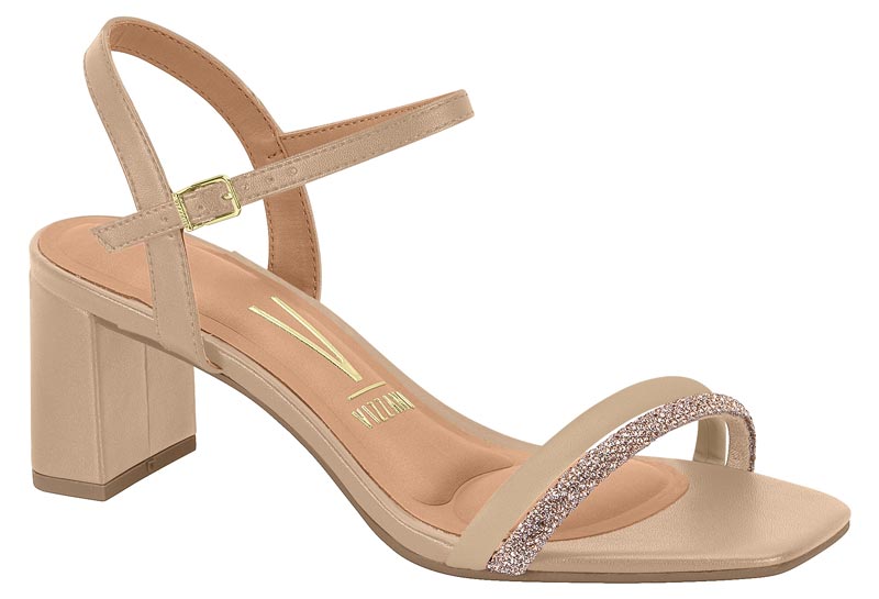 VIZZANO / BEIGE/ORO ROSADO-PLATA / CAJA DE 8 PARES