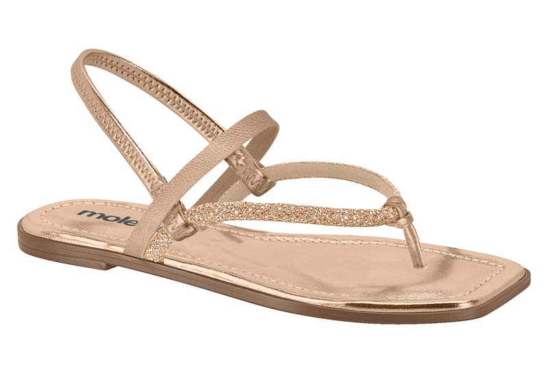 MOLECA / ORO ROSADO/ORO ROSADO-PLATA / CAJA DE 12 PARES