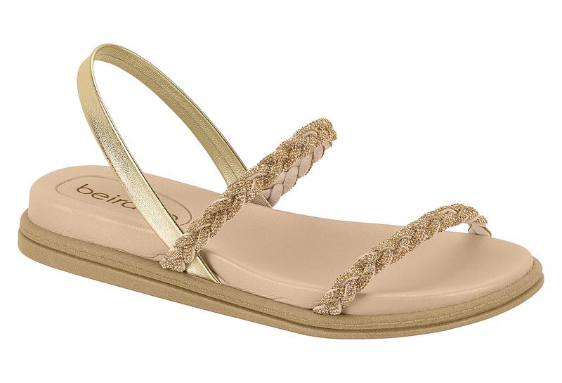 BEIRA RIO / DORADO / CAJA DE 12 PARES