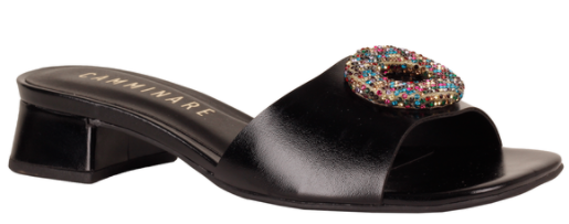 6882.18744-3 / MARYFER / METALIC PRETO / CAJA DE 12 PARES