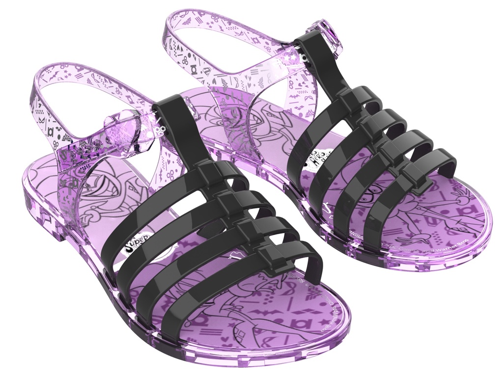 22702_AC756 / GRENDENE / ROSATRANS/NEGRO / CAJA DE 6 PARES