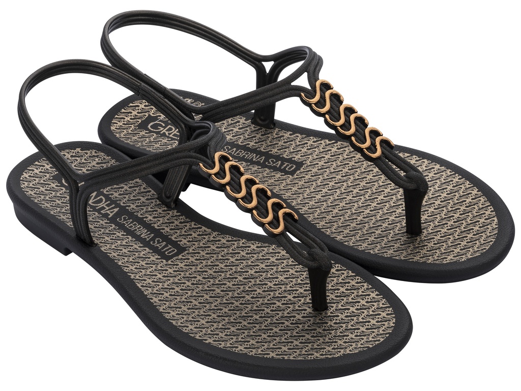 18384_AC445 / GRENDENE / NEGRO / CAJA DE 5 PARES