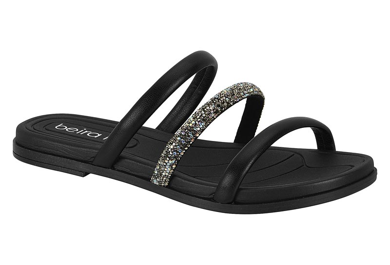 BEIRA RIO / NEGRO 01/NEGRO 01-GRAFITO-AURORA BOREAL / T PTA NAPA TURIM/T PTA 12/13 GLAM / CAJA DE 12 PARES