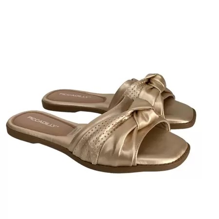 508037-1 / PICCADILLY /  STR MET GOLD / STR MET QUDR GOLD / CAJA DE 12 PARES