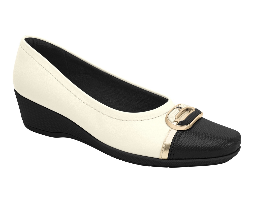 143191-3 / PICCADILLY /  OFF WHITE NEGRO / CAJA DE 12 PARES