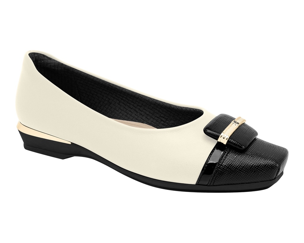 147296-3 / PICCADILLY /  OFF WHITE NEGRO / CAJA DE 12 PARES