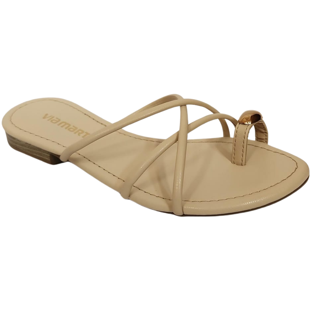 157-010-01 / VIA MARTE / BAUNILHA / CAJA DE 9 PARES