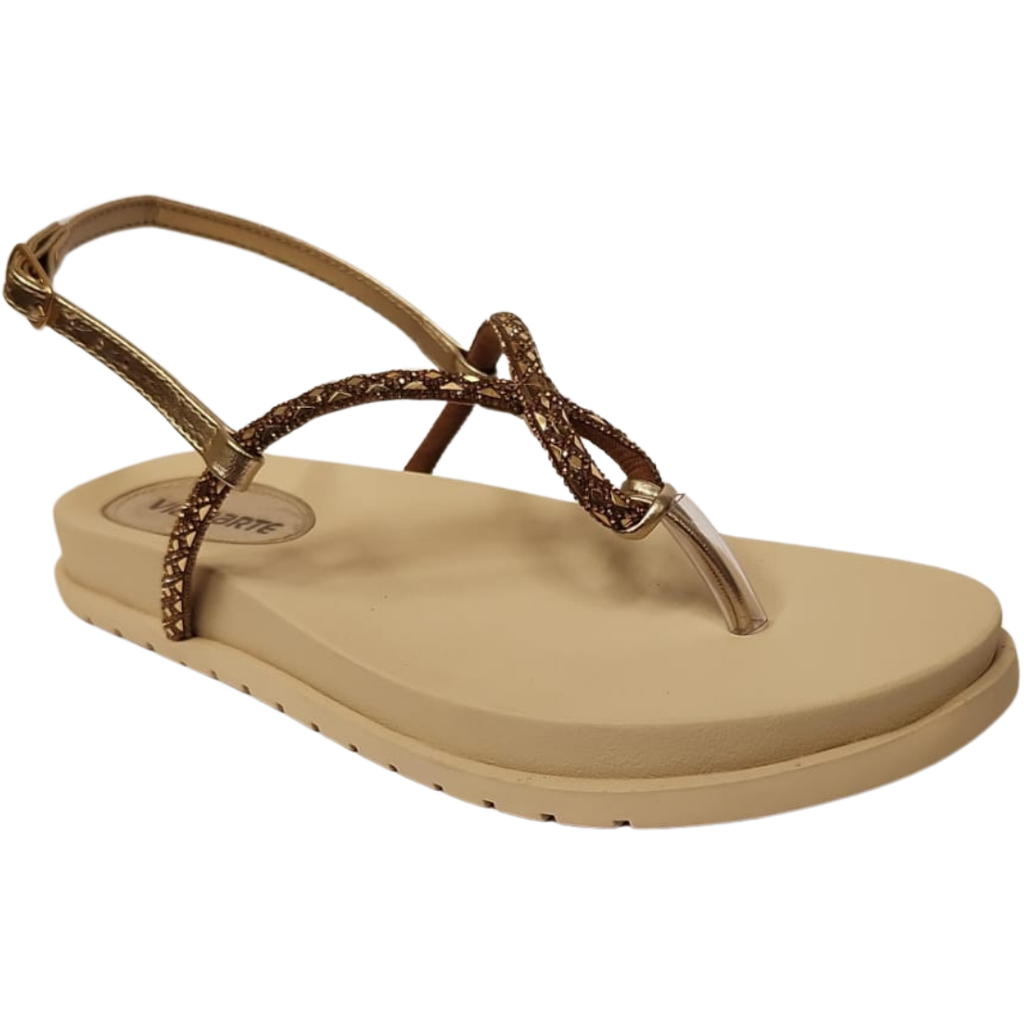 174-008-01 / VIA MARTE / DOURADO / CAJA DE 9 PARES