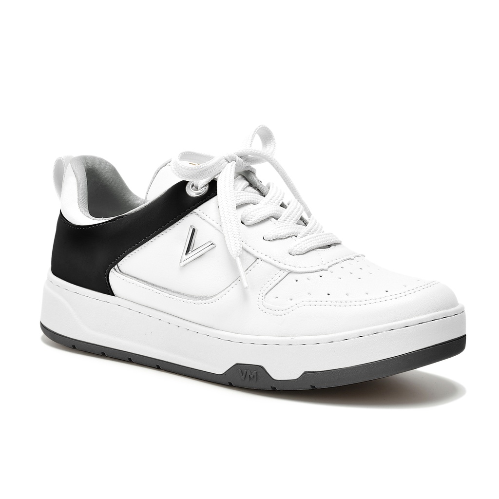 137-003-01 / VIA MARTE / BRANCO/PRETO/BRANCO/PRATA / CAJA DE 9 PARES