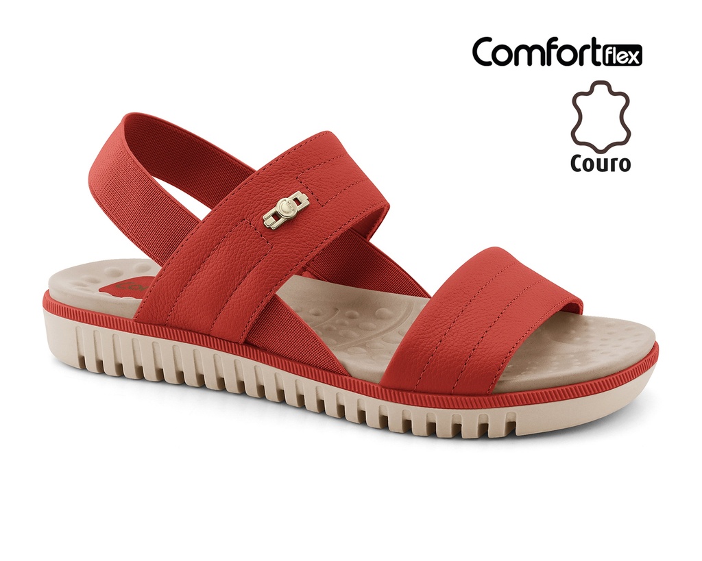 2245403 / COMFORT FLEX / 3-ROJO/ROJO / CAJA DE 9 PARES