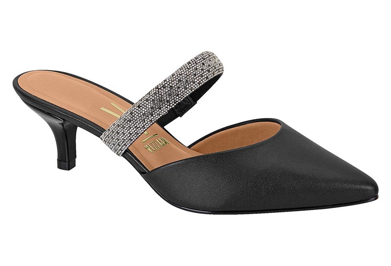 VIZZANO / NEGRO 01/CRISTAL-JET HEMATITE / CAJA DE 8 PARES