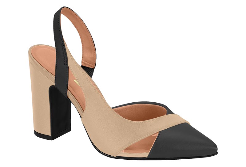 VIZZANO / NEGRO/BEIGE / CAJA DE 8 PARES