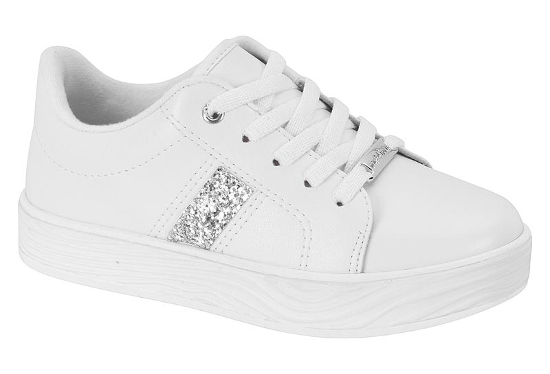 MOLEKINHA / BLANCO/PLATA / CAJA DE 8 PARES