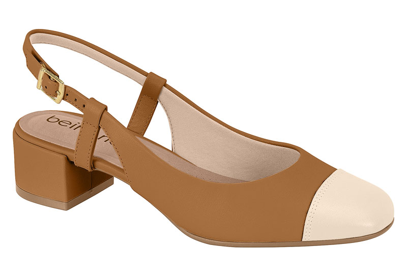 BEIRA RIO / CAMEL 1165/CREMA 985 / CAJA DE 12 PARES