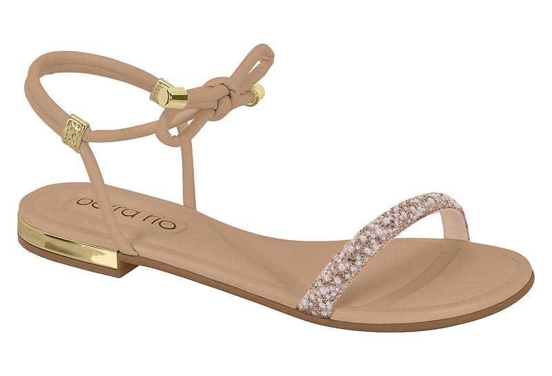 BEIRA RIO / OURO ROSADO-BRANCO FURTACOR-PEROLA/NUDE 658 / CAJA DE 8 PARES