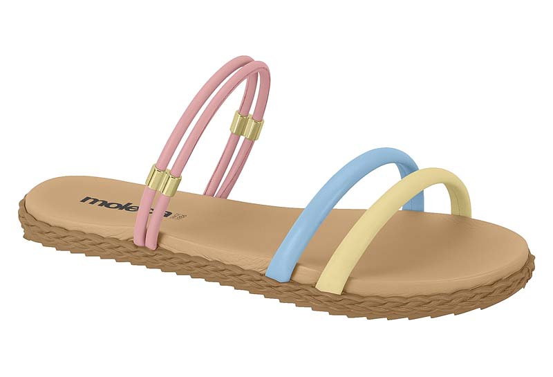 MOLECA / ROSA 1241/CELESTE 1229/AMARELO 995 / CAJA DE 12 PARES