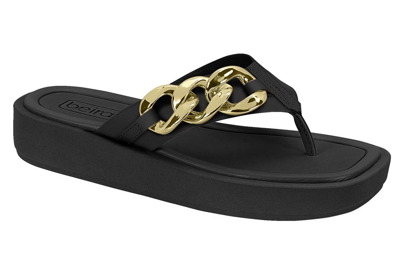 BEIRA RIO / NEGRO 01 / CAJA DE 8 PARES