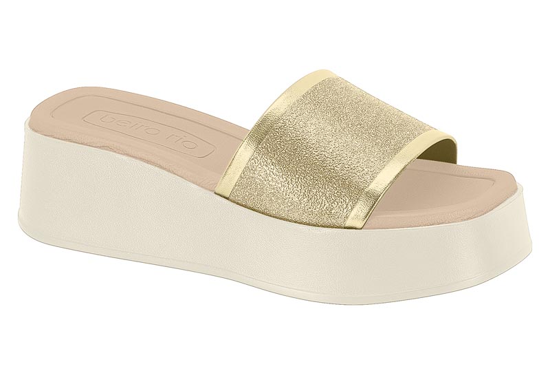 BEIRA RIO / DORADO / CAJA DE 8 PARES