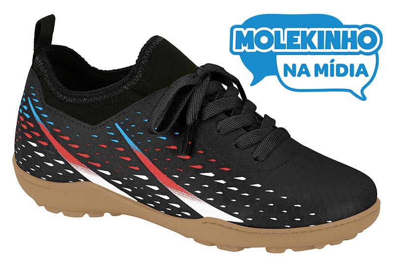 MOLEKINHO / NEGRO/BLANCO/ROJO/AZUL/NEGRO / CAJA DE 8 PARES