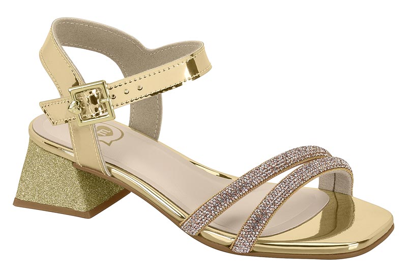 MOLEKINHA / DORADO/CREMA 1031-ORO CLARO-MELOCOTON CLARO-CRISTAL / CAJA DE 8 PARES