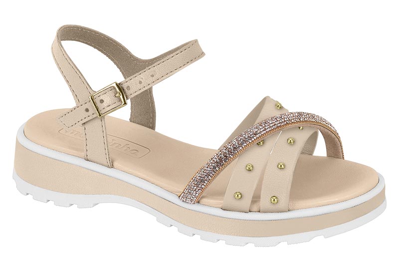 MOLEKINHA / CREME 985/CREME 1031-OURO CLARO-LIGHT PEACH-CRISTAL / CAJA DE 8 PARES