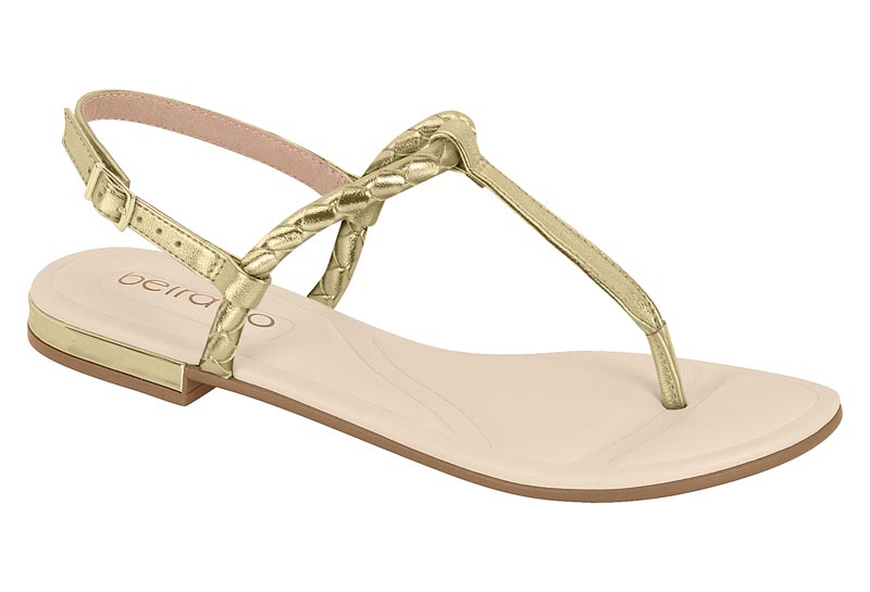 BEIRA RIO / DORADO / CAJA DE 8 PARES