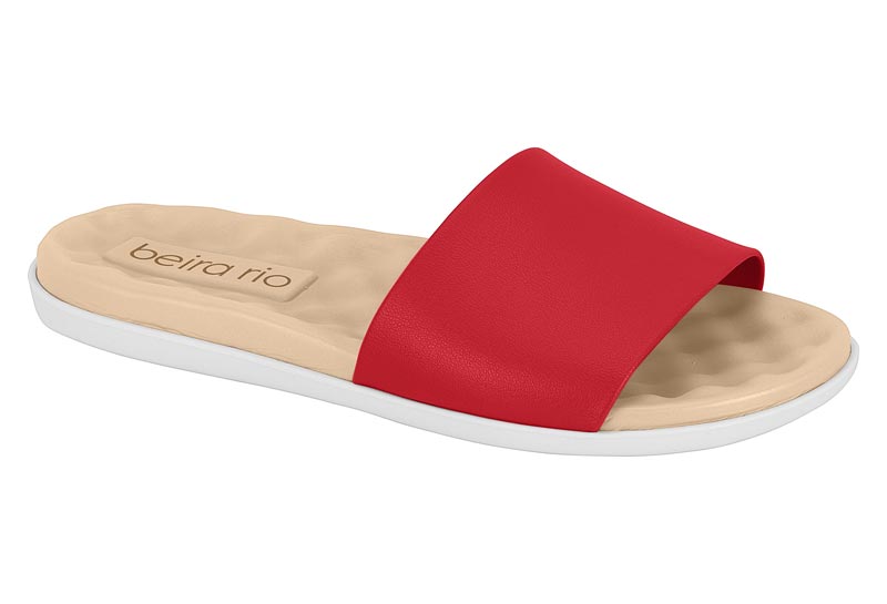 BEIRA RIO / ROJO 1025 / CAJA DE 12 PARES