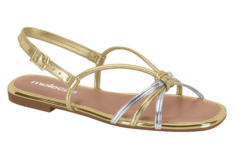 MOLECA / DORADO/PLATA / CAJA DE 12 PARES