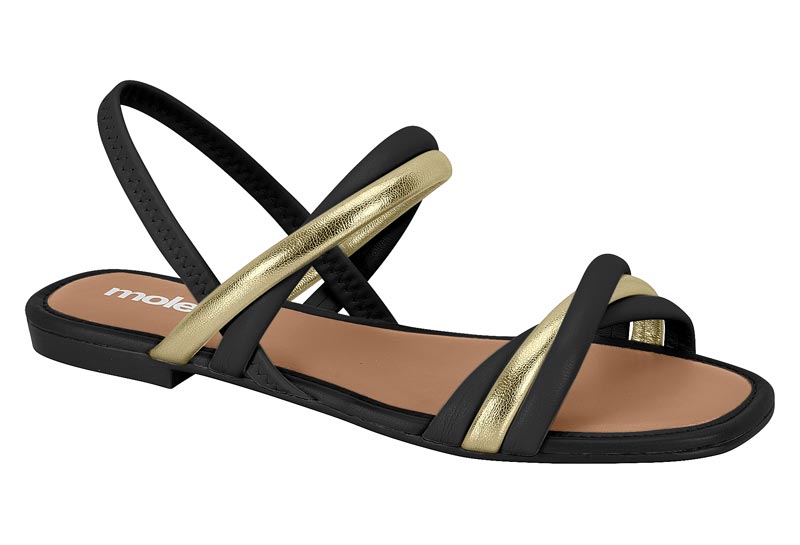 MOLECA / NEGRO/ORO / CAJA DE 12 PARES