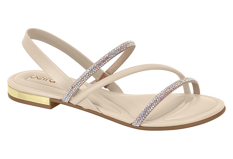 BEIRA RIO / AURORA BOREAL/CREMA 985 / CAJA DE 12 PARES