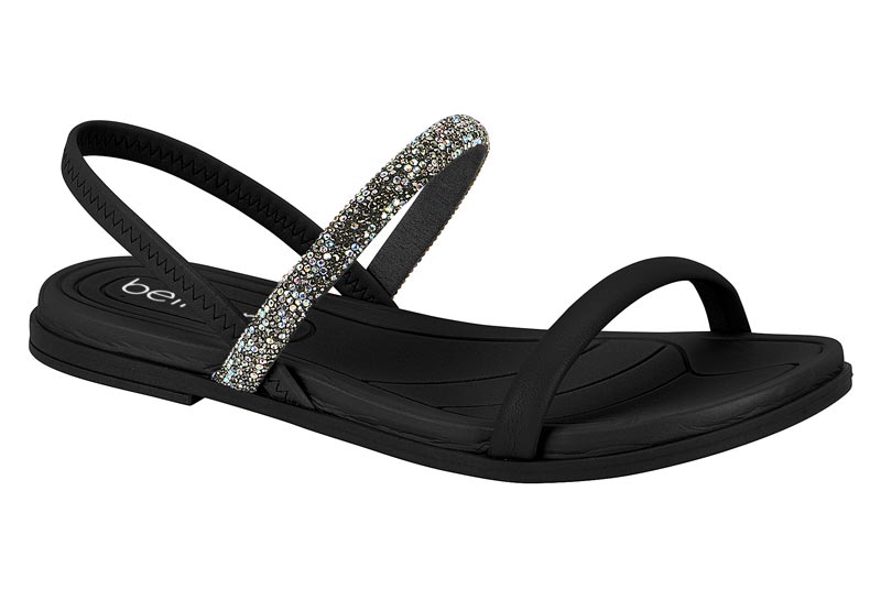 BEIRA RIO / NEGRO 01/NEGRO 01-GRAFITO-AURORA BOREAL / CAJA DE 12 PARES